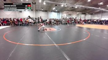 132 lbs Cons. Round 2 - Brooks Ritchie, Liberty vs Oliver Barbour, Laramie