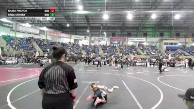 53 lbs Consolation - Julisa Franco, Duran Elite vs Rena Chavez, Duran Elite