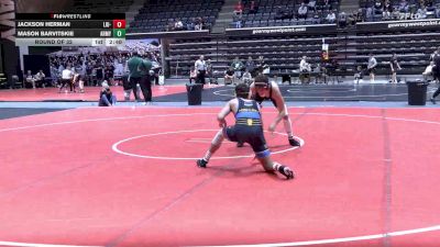 149 lbs Round Of 32 - Jackson Herman, LIU-Unatt vs Mason Barvitskie, Army