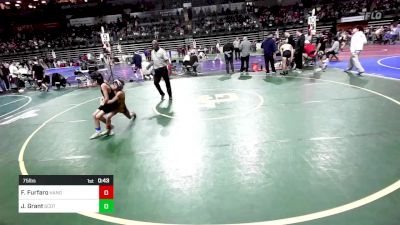 75 lbs Consi Of 8 #1 - Franco Furfaro, Hanover Park vs James Grant, Scotch Plains - Fanwood