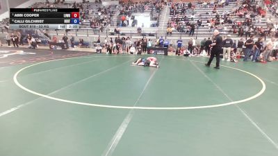 53 kg Cons. Semis - Abbi Cooper, Lehigh Valley Wrestling RTC vs Calli Gilchrist, Bears RTC