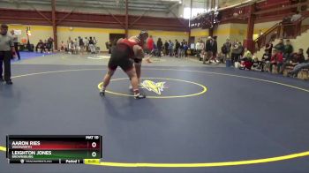 285 lbs Cons. Round 4 - Leighton Jones, Brownsburg vs Aaron Ries, Wadsworth