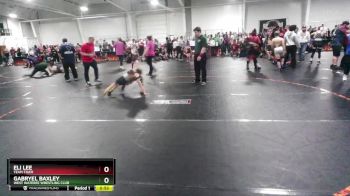 65 lbs Semifinal - Eli Lee, Team Tiger vs Gabryel Baxley, West Wateree Wrestling Club