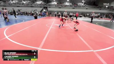 75 lbs Semifinal - Silas Sperry, Team Grind House Wrestling Club-AAA vs Cayden Mango, STL Warrior-AA 