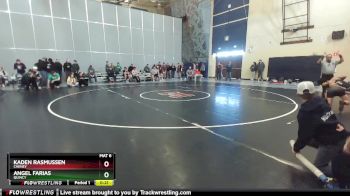 157 lbs Cons. Round 3 - Angel Farias, Quincy vs Kaden Rasmussen, Cheney