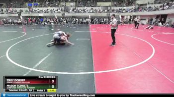 145 lbs Champ. Round 2 - Troy Doroff, Pinnacle Wrestling Club vs Mason Schulte, Sarbacker Wrestling Academy