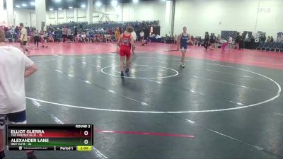 165 lbs Round 2 (6 Team) - Elliot Guerra, The Firemen Blue vs Alexander Lane, Indy Elite