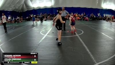 80 lbs Round 4 (6 Team) - Howard Jackson, CP Wrestling vs Steven Imbrogno, Rogue WC