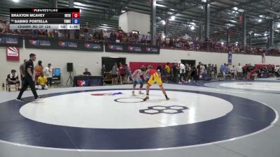 79 kg Champ. Rd Of 128 - Braxton McAvey, Ft Hays Tech NW Tigers vs Sabino Portella, Tar Heel Wrestling Club