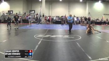 152 1st Place Match Dylan Steward (MYWA Flat River) vs. Isaiah Kemper (Indiana High Rollers)
