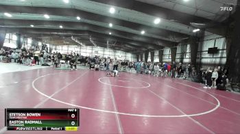 78 lbs Quarterfinal - Easton Radmall, Timpanogos vs Stetson Bowen, Team Prestige
