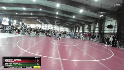 78 lbs Quarterfinal - Easton Radmall, Timpanogos vs Stetson Bowen, Team Prestige