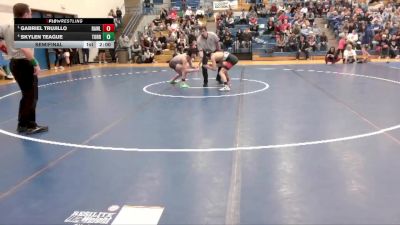 126 lbs Semifinal - Gabriel Trujillo, Rawlins vs Skylen Teague, Torrington