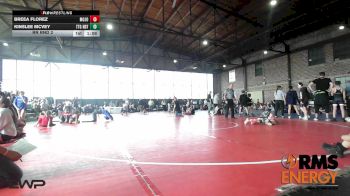 80 lbs Rr Rnd 2 - Breea Florez, Mojo Mulisha 12u vs Kinslee McVey, Team Tulsa Girls NDT