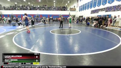 132 lbs Cons. Round 1 - Isacc Brown, Lakeland 2 vs Lucas Hellstrom, Pocatello