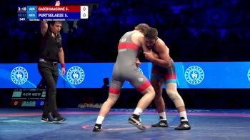 92 kg Final 1-2 - Saipula Gadzhimagomedov, Individual Neutral Athletes vs Saba Purtseladze, Georgia