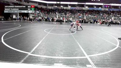 75 lbs Rr Rnd 1 - Jayliannes Hardguittini, Mighty Warrior Wr Ac vs Bailey Flanigan, Bulls WC