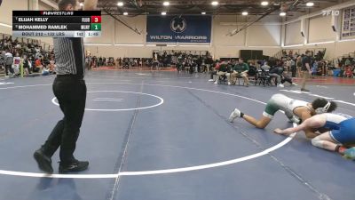 132 lbs Quarterfinal - Elijah Kelly, Fairfield Ludlowe vs Mohammed Ramlek, Maloney