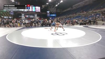 175 lbs Cons. Sub-rd Of 16 - Peter Mikedis, New York vs Noah Fitzgerald, Indiana
