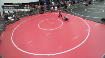 126 lbs Cons. Round 6 - Nolan Montelongo, Braveheart WC vs Uriah Correa, Rough House Wrestling Club