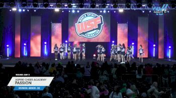 Aspire Cheer Academy - PASSION [2023 L4 Senior - D2 Day 2] 2023 WSF Grand Nationals