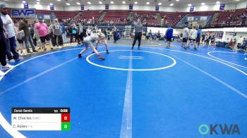 76 lbs Consolation - Will Charles, D3 Wrestling Cluib vs Canton Rolen, F-5 Grappling