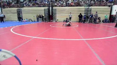 63 lbs Cons. Round 3 - Braxton Creekmore, SHELBYVILLE vs Axel Deters, Castle Wrestling Club