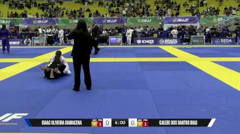 Calebe Dos Santos Dias vs Isaac Oliveira Damacena 2025 Brasileiro Jiu-Jitsu IBJJF