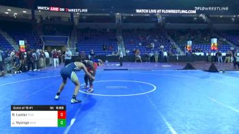 195 lbs Consolation - Booker Lester, Saint John's vs Joel Nyonga, Windham