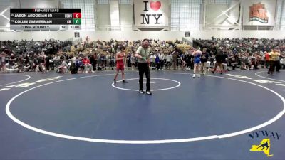 138 lbs Cons. Round 2 - Collin Zimmerman, Club Not Listed vs Jason Aroosian Jr, Black Dirt Wrestling Club