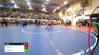 130 lbs Rr Rnd 1 - Reagan Cupit, Brushy Wrestling Club vs Riley Robb, IRONMEN Wrestling Club