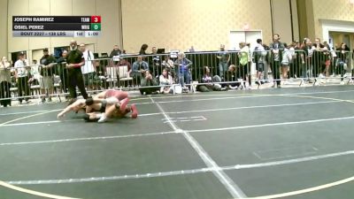 138 lbs Round Of 64 - Joseph Ramirez, Team Thunder vs Osiel Perez, Wright Wreslting Academy