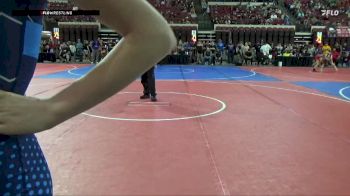116 lbs Cons. Round 3 - Bailey Lefurgey, Un-attached vs Dani Larson, Big Game Wrestling Club MT