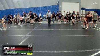 98 lbs Round 5 (8 Team) - Mikey McNeal, Team Nauman Bethel Park vs Braden Haley, Warrior RTC