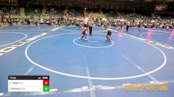 Final - Zaiden Yates, Siouxland Wrestling Academy vs IV Hilliard, Nebraska Boyz