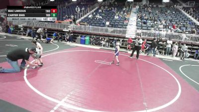 65 lbs Rr Rnd 2 - Mac Linkous, Touch Of Gold vs Carter Enis, Thermopolis WC