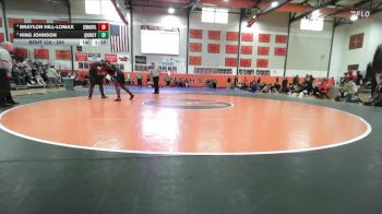 285 lbs 3rd Place Match - King Johnson, Quincy (Sr.) vs Braylon Hill-Lomax, Edwardsville (H.S.)