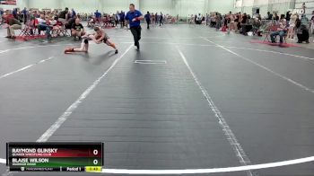 90 lbs Round 5 - Raymond Glinsky, Quaker Wrestling Club vs Blaise Wilson, Warrior Ridge