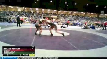 195 lbs Finals (8 Team) - Emmitt Gibson, 6A Roseburg vs Nico Fox, 6A Sprague