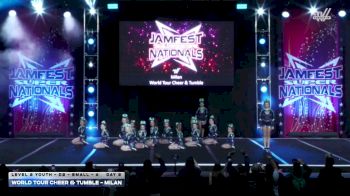 World Tour Cheer & Tumble - Milan [2026 L2 Youth - D2 - Small - A DAY 2] 2026 JAMfest Cheer Super Nationals