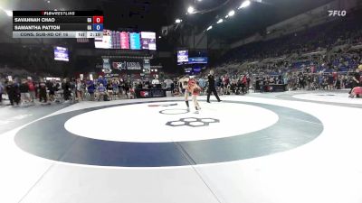 140 lbs Cons. Sub-rd Of 16 - Savannah Chao, GA vs Samantha Patton, GA