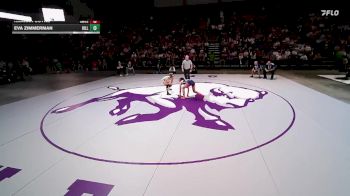 5A 115 lbs 1st Place Match - Hannah Coyne, Salem Hills vs Eva Zimmerman, Hillcrest