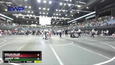 115 lbs Quarterfinal - Andrew York, Ozark vs Declan Keller, DC Wrestling Academy