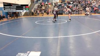 165 lbs Cons. Round 3 - Manny Coulter, Glenrock vs Hunter Massie, Torrington