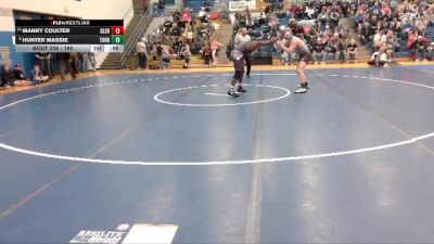 165 lbs Cons. Round 3 - Manny Coulter, Glenrock vs Hunter Massie, Torrington