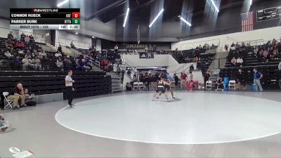 125 lbs Champ. Round 2 - Connor Hueck, Saint Thomas vs Parker Burk, Ottawa University