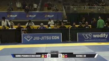 Beatrice Z Jin vs Gabrieli Pessanha De Souza Marin 2026 Pan Jiu Jitsu IBJJF Championship