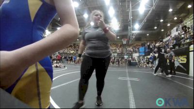 83 lbs Rr Rnd 2 - Grayson Penrod, Little Axe Takedown Club vs Waylon Perez, Marlow Outlaws