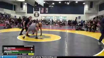 170 lbs Quarterfinal - Abraham Galicia, St. John Bosco vs Erik Mccown, Palm Desert