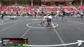 105 lbs Semifinal - Rowdy Angst, Victory vs Judd Eck, Brawlers